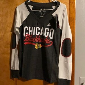 Chicago Blackhawks Adidas Longsleeve